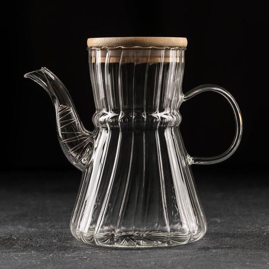 Чайник с металл ситом «Эко. Восток», 900 мл, 18×11,5×17 см