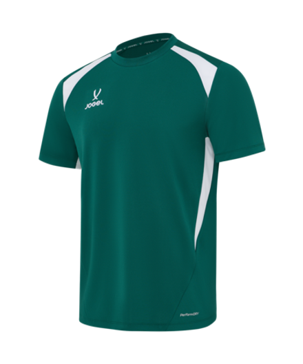 Футболка тренировочная Jogel DIVISION PerFormDRY Training Poly T-shirt, темно-зеленый N4