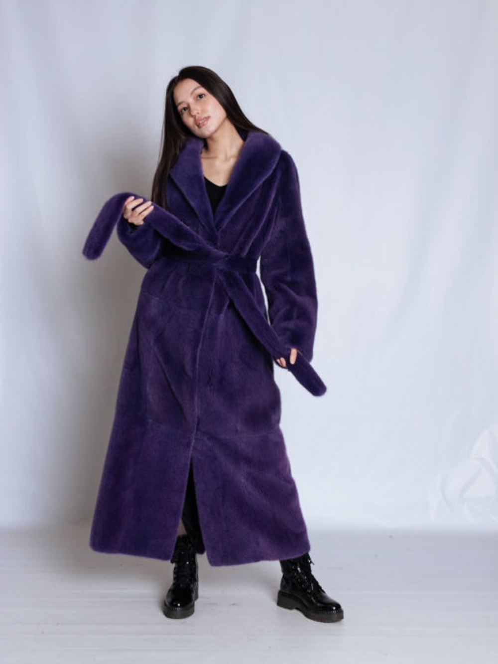 Шуба из норки