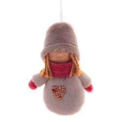 GAEM Украшение новогоднее "Девочка", L9 W4 H16 см, 3в.