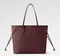 Сумка Louis Vuitton Neverfull MM Бордовый