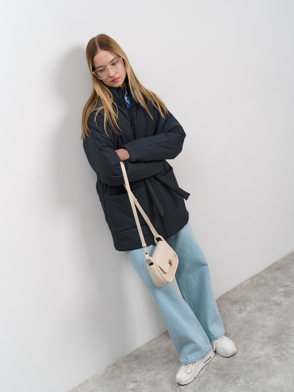 Куртка женская демисезонная "Баланс" серый