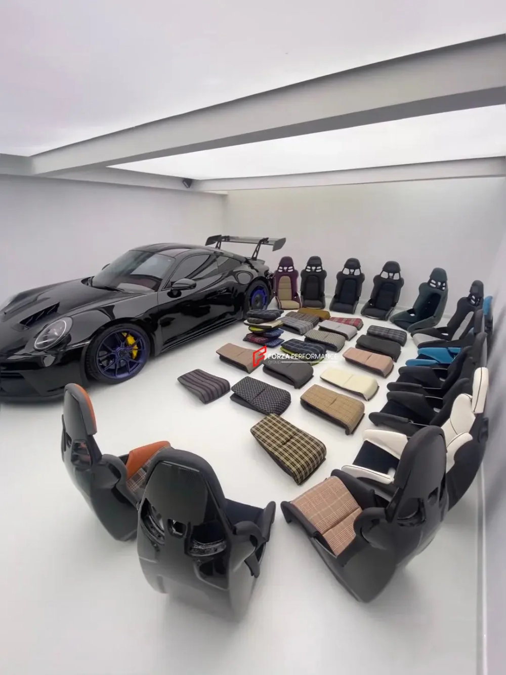 Карбоновые сиденья / ковшевые кресла для PORSCHE 911 992.2 GTS CABRIOLET Порше