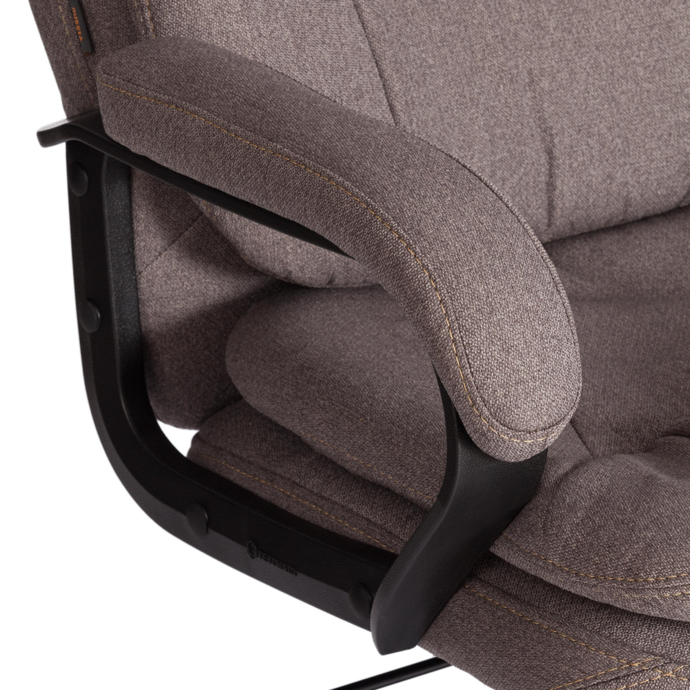 Кресло COMFORT LT (22) ткань рогожка Nice, мокко (серо-бежевая)