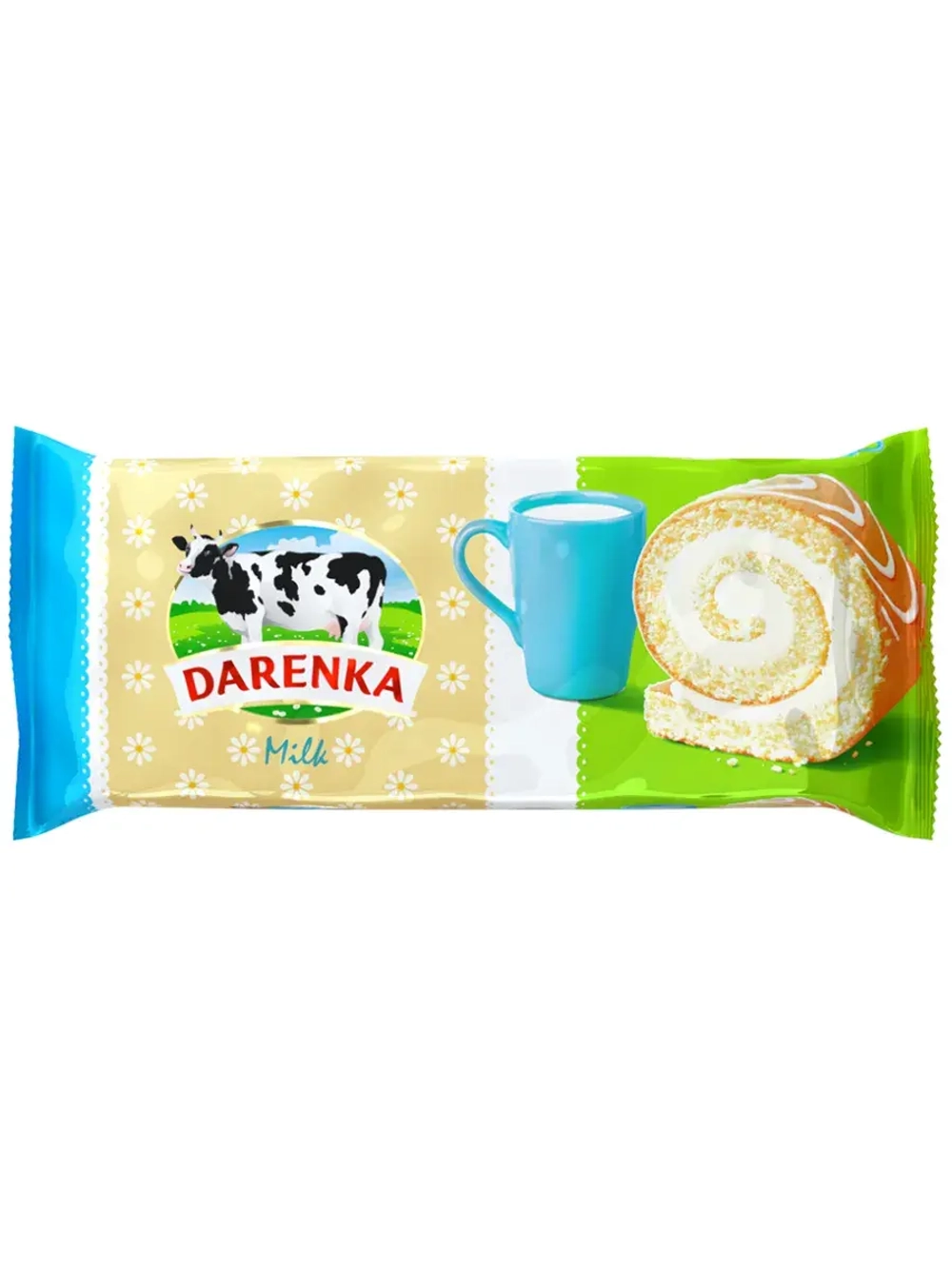 Рулет с начинкой со вкусом "Молоко" 150 г * 3 шт