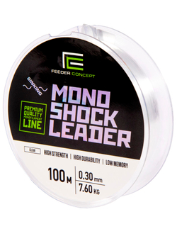 Леска монофильная Feeder Concept MONO SHOCK LEADER Clear 100/030