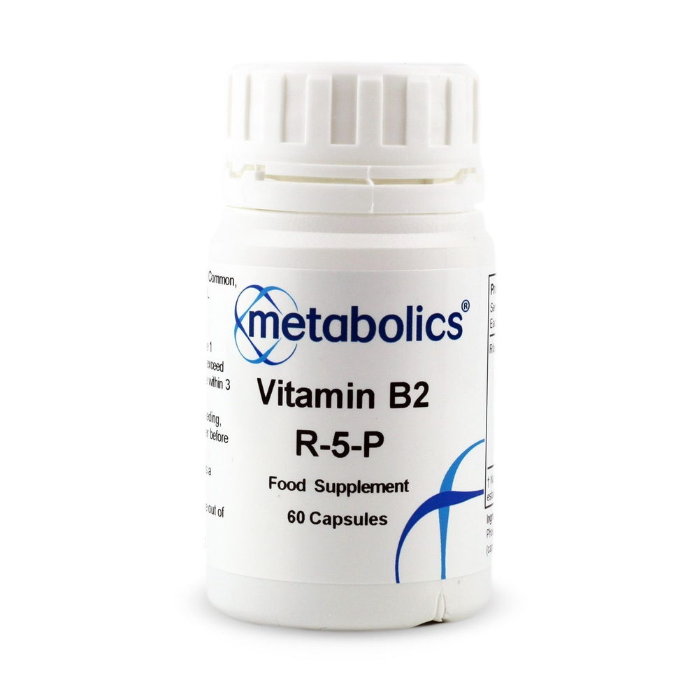 Metabolics - Vitamin B2 (Riboflavin 5 Phosphate) 60 capsules