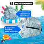 Водный зорб "Прозрачный", ПВХ, с молнией TIZIP, диаметр 2.2, без сидений для ходьбы внутри