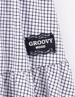 Платье-сарафан клетка