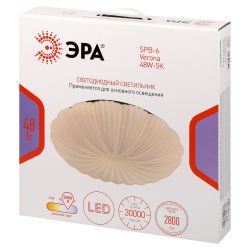 Светильник потолочный светодиодный ЭРА SPB-6 Verona 48W-5K без ДУ