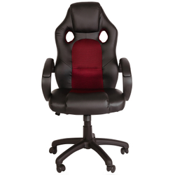 Компьютерное кресло MF-2008H black-red