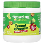 Amazing Grass, сладкая зелень, со вкусом тропического лайма, 150 г (5,29 унции)