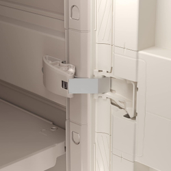 Уличный пластиковый шкаф Keter Groove Multi Purpose