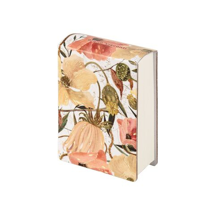 Блокнот 63*83мм 7БЦ клеевой кор. 250л "Smart journal. Flora" без лин.**