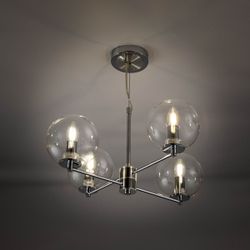 Citilux Галлен CL240141 Люстра подвесная Хром