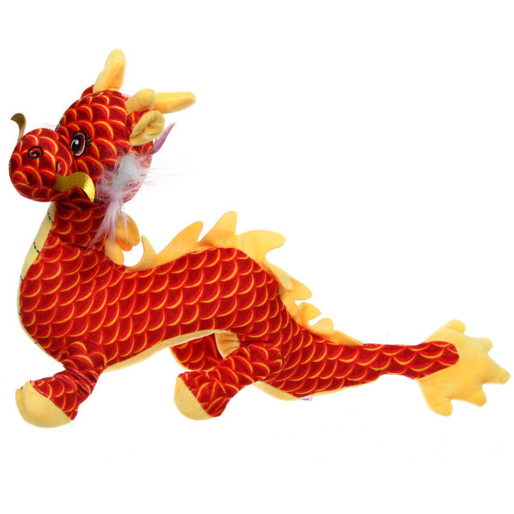 Мягкая игрушка «Дракон Джек» 25*34 см, микс