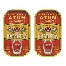 Филе тунца Ramirez в оливковом масле 120 г, 2 шт