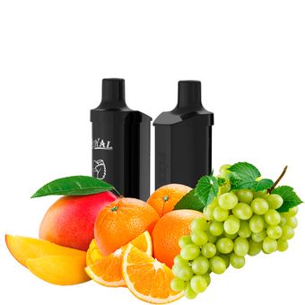 Картридж Fizzy Royal (упаковка - 2 шт) - Манго Апельсин Виноград