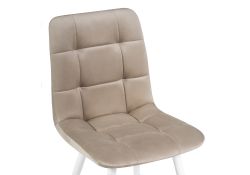 Стулья на металлокаркасе Чилли К бежевый / белый