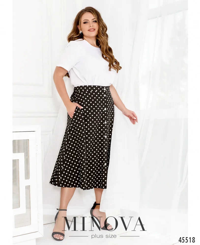 Костюм 2284-черный-белый Minova