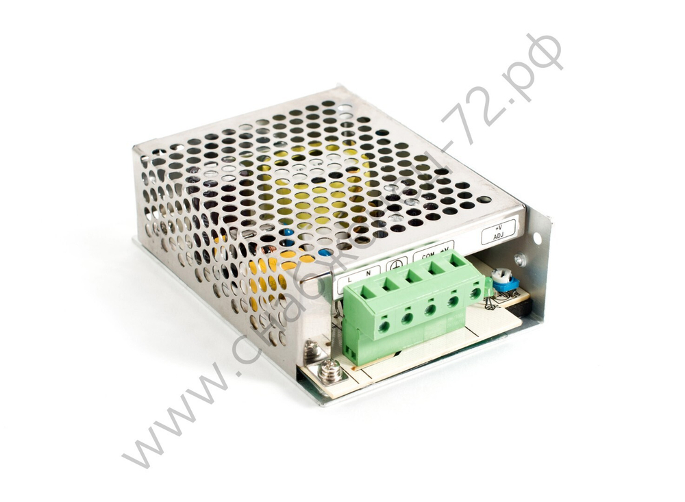 Моллюск 12/3 IP20 DIN источник питания 12В, 3А. Сетевое U=100-240В. DIN-рейка