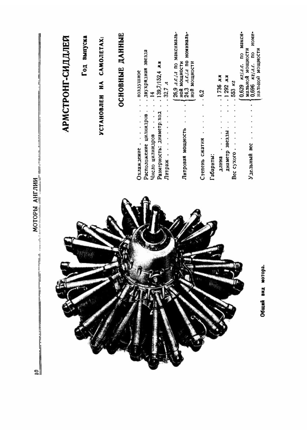 Авиационные моторы военных воздушных сил иностранных государств. Англии, США, Германии, Франции и Италии | Коллектив авторов
