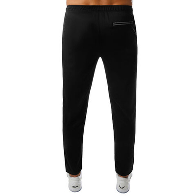 Мужские теннисные штаны Dunlop Knitted Training Pants Men - Black, White