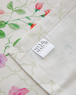 Скатерть прямоугольная 168х350см Mix&Match Home Душистый горошек