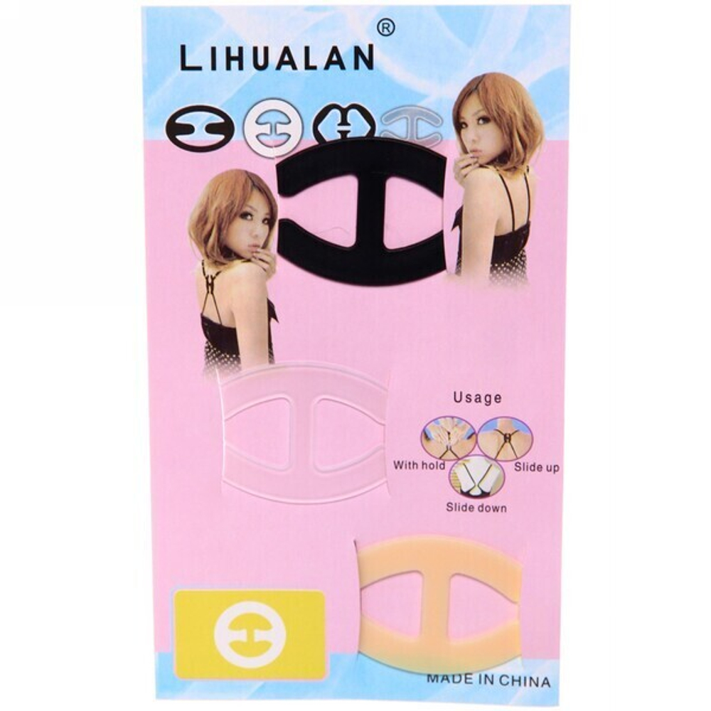 Фиксатор пластиковый для бретелей 4,5*3,4см