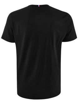 Футболка мужская теннисная Le Coq Sportif ESS Tee SS No.2 M - black