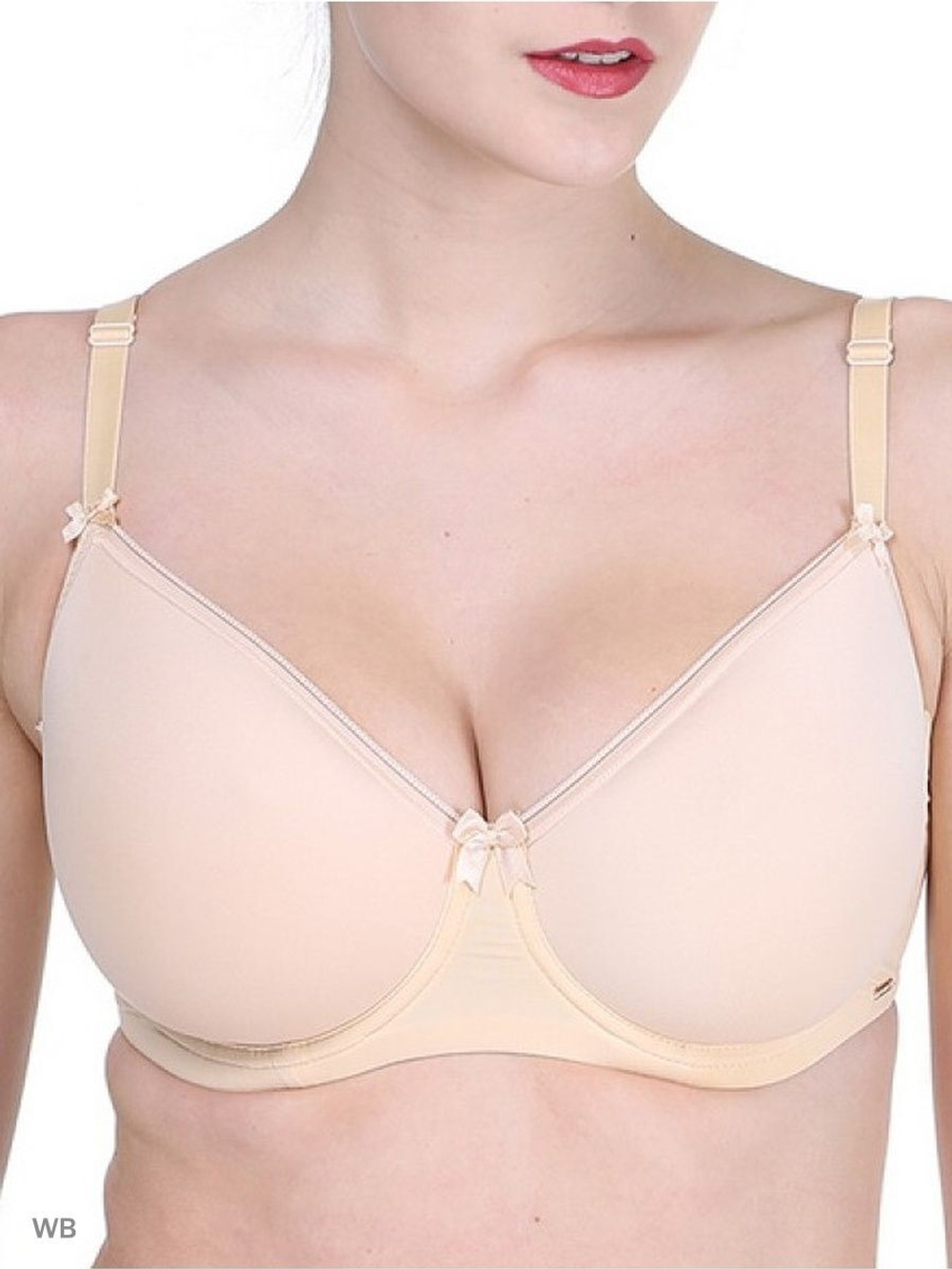 [m]Бюстгальтер на косточке/с поролоном 3014