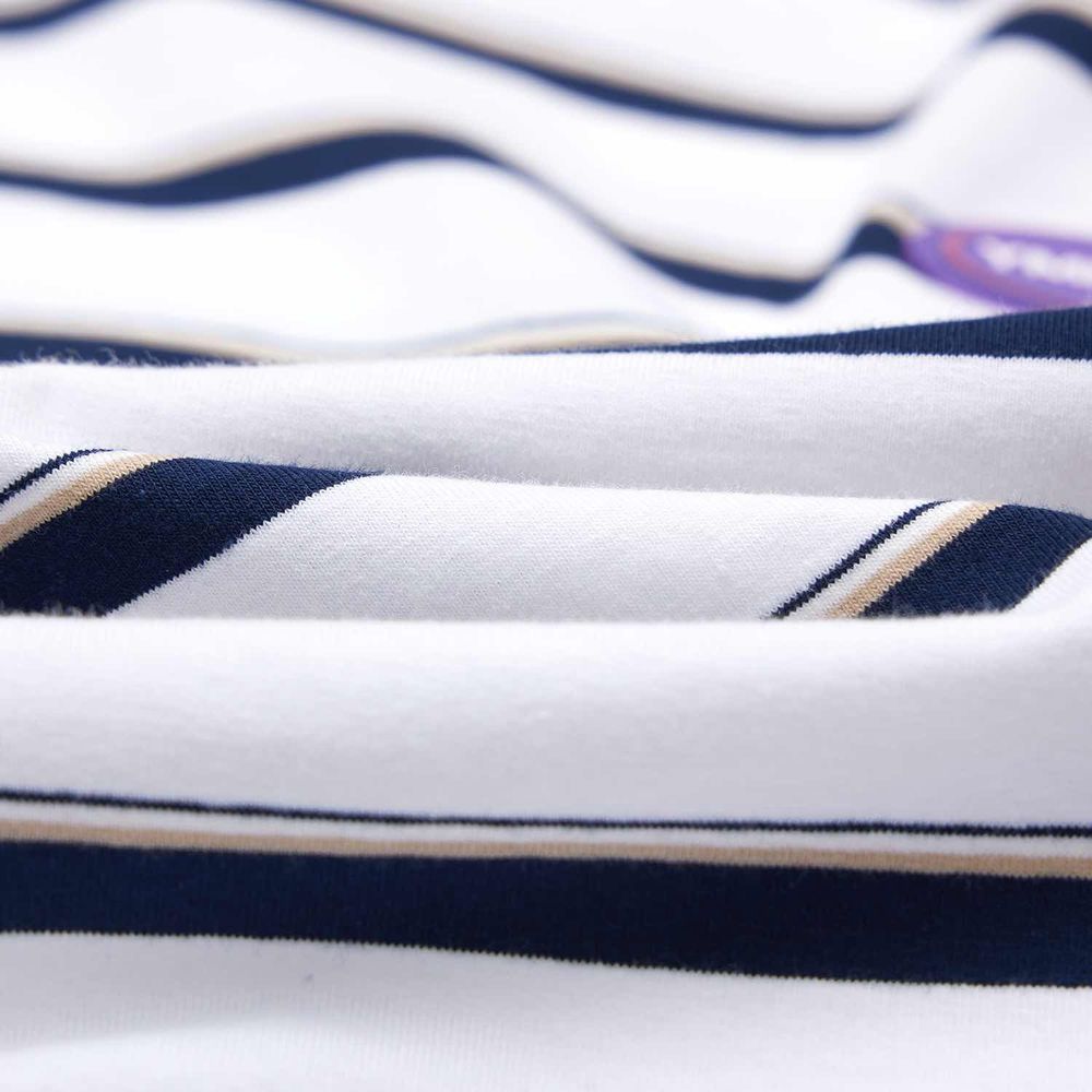 Футболка YMKASHIX Nineties Бело-Темно-Синяя