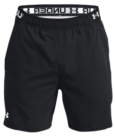 Теннисные шорты Under Armour Vanish Woven 2-in-1 Shorts - black/white