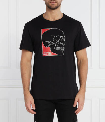 Футболка Alexander McQueen - черный(759448 QVZ30)