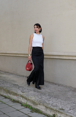 Юбка-годе в черном