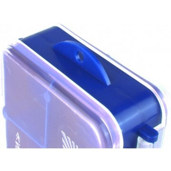 Коробочка для оснастки Helios двухсторонняя (синяя)