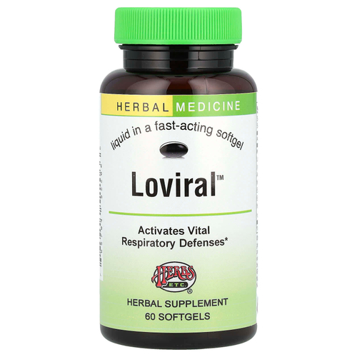 Herbs Etc., Loviral ™, 60 мягких таблеток