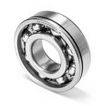 Подшипник шариковый радиальный однорядный открытый с проточкой на наружном кольце, 35х80х21 мм