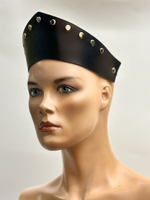 Черный кокошник-ободок «Стелла» (Цвет: черный)