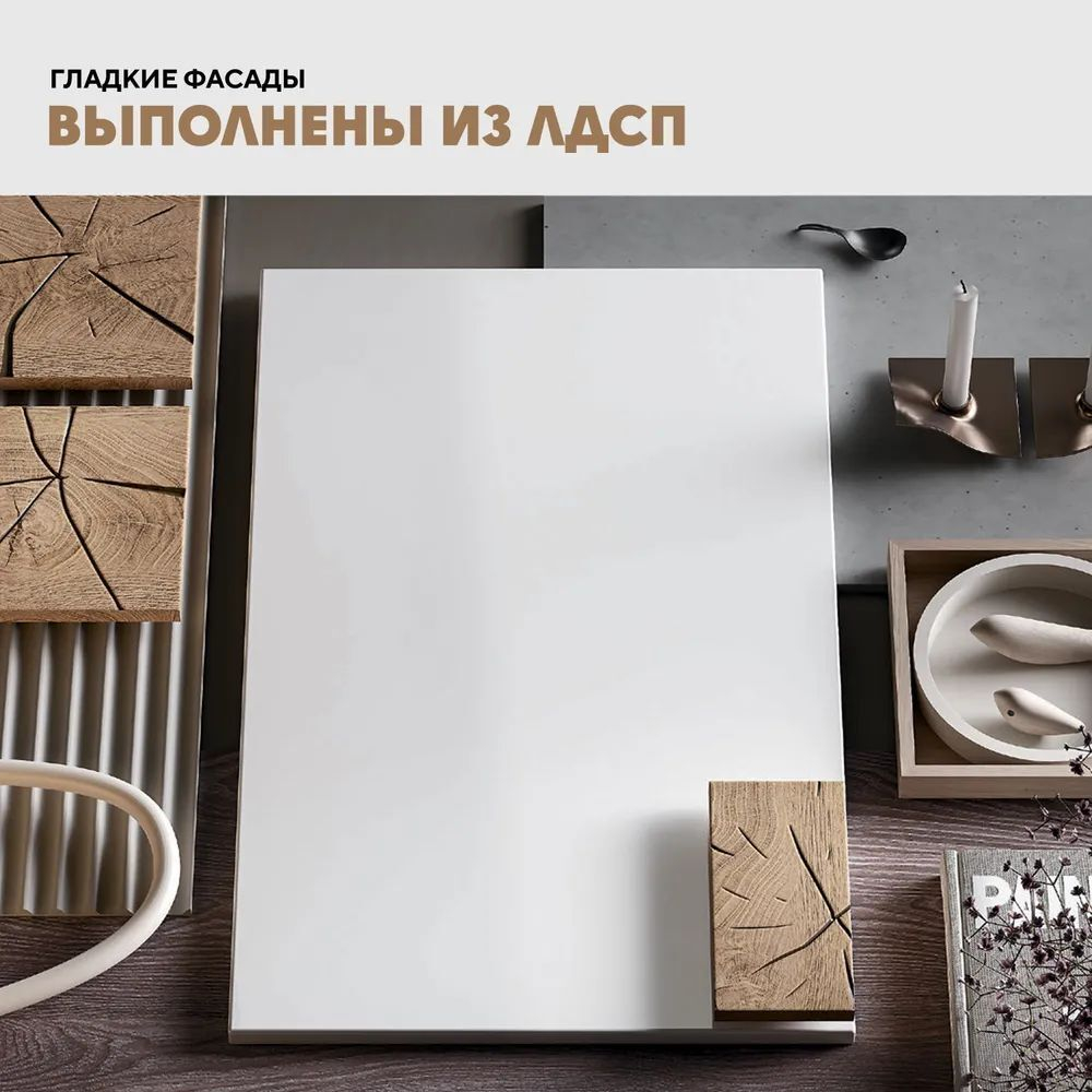 Кухонный гарнитур 2 м Графит, столешница 2 м