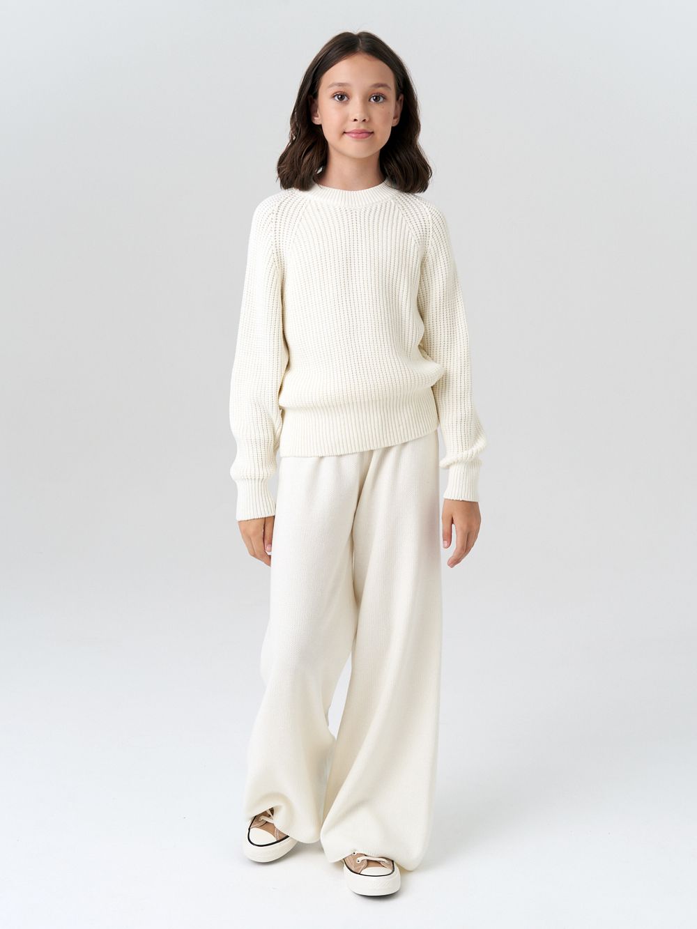 Джемпер для девочки AT1001 молочный