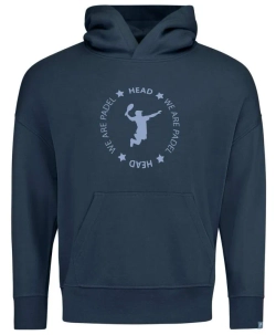 Куртка теннисная Head Padel Hoodie - navy