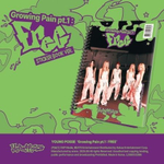 Альбом YOUNG POSSE - GROWING PAIN PT.1 : FREE EP Album STICKER BOOK Version