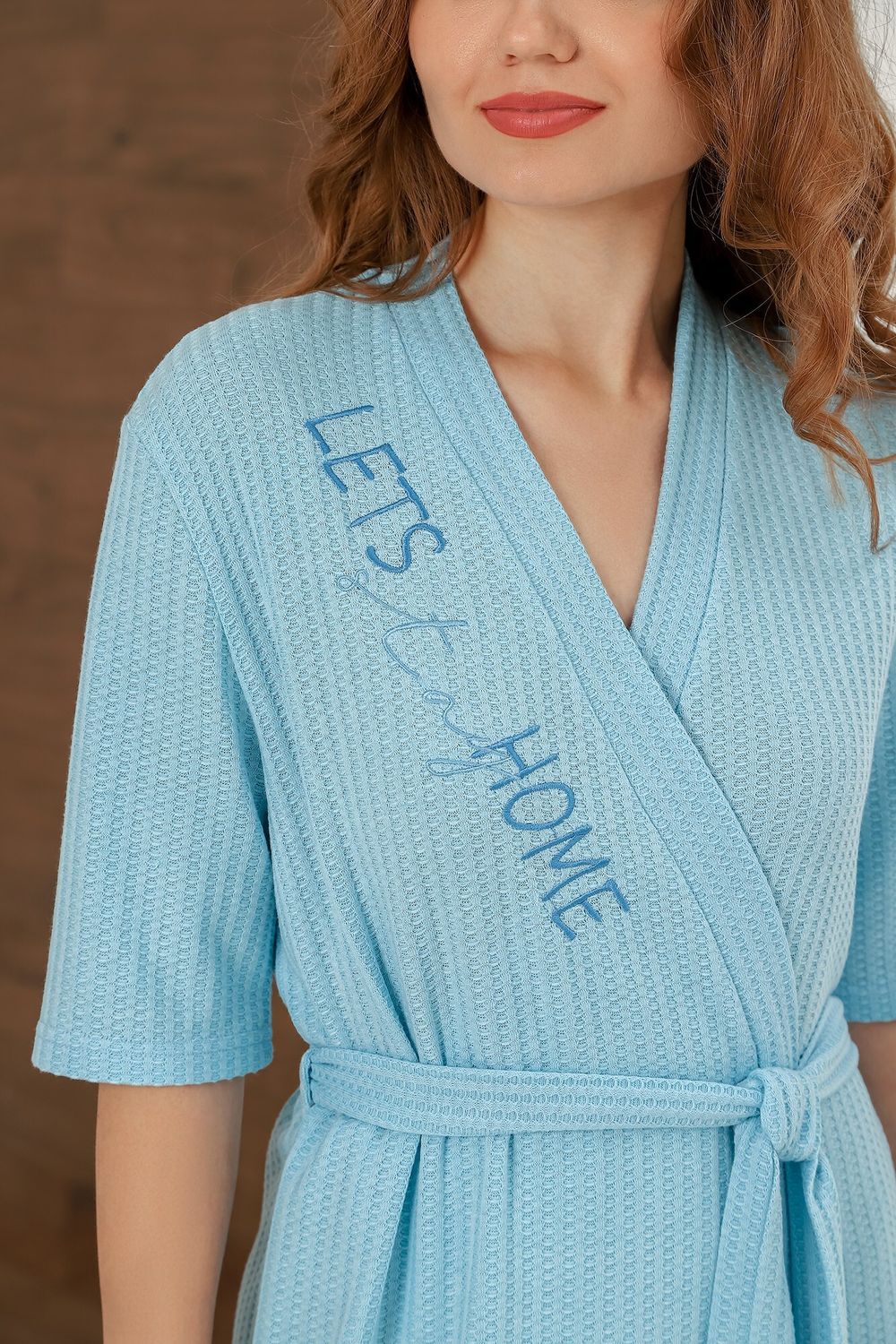 Халат Уикенд-1 Виотекс ГОЛУБОЙ