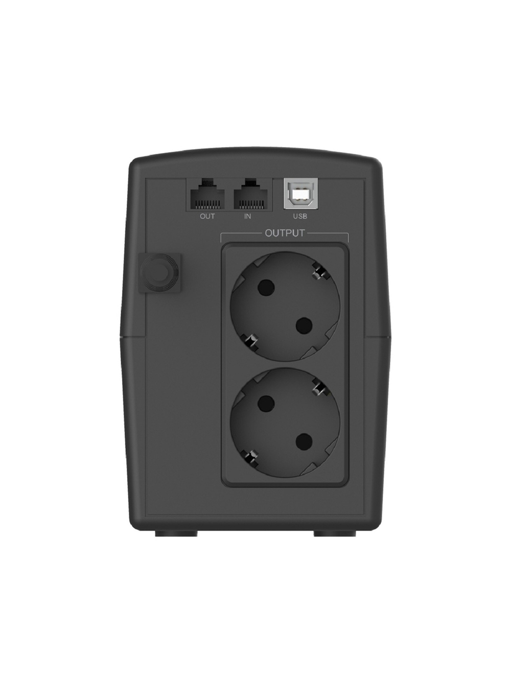 ИБП CBR QUANTUM QTM-650 [Line Interactive 650 VA / 360 W, 2 x EURO, HID-USB, RJ45]