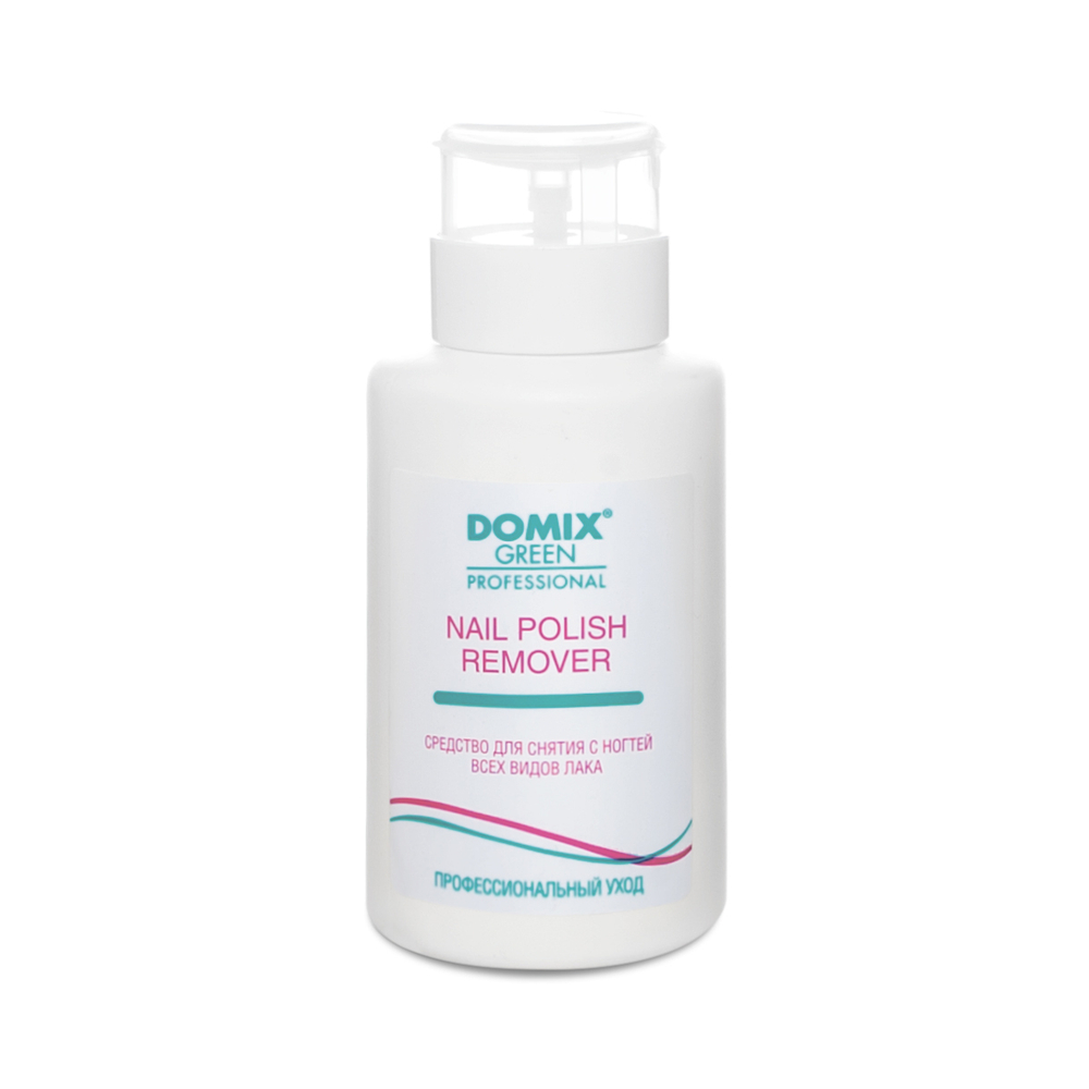 DGP Nail polish remover with acetone Средство для снятия  всех видов лака с ацетоном 255мл (помпа)