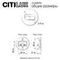 Встраиваемый светодиодный светильник Citilux Скалли CLD007R1