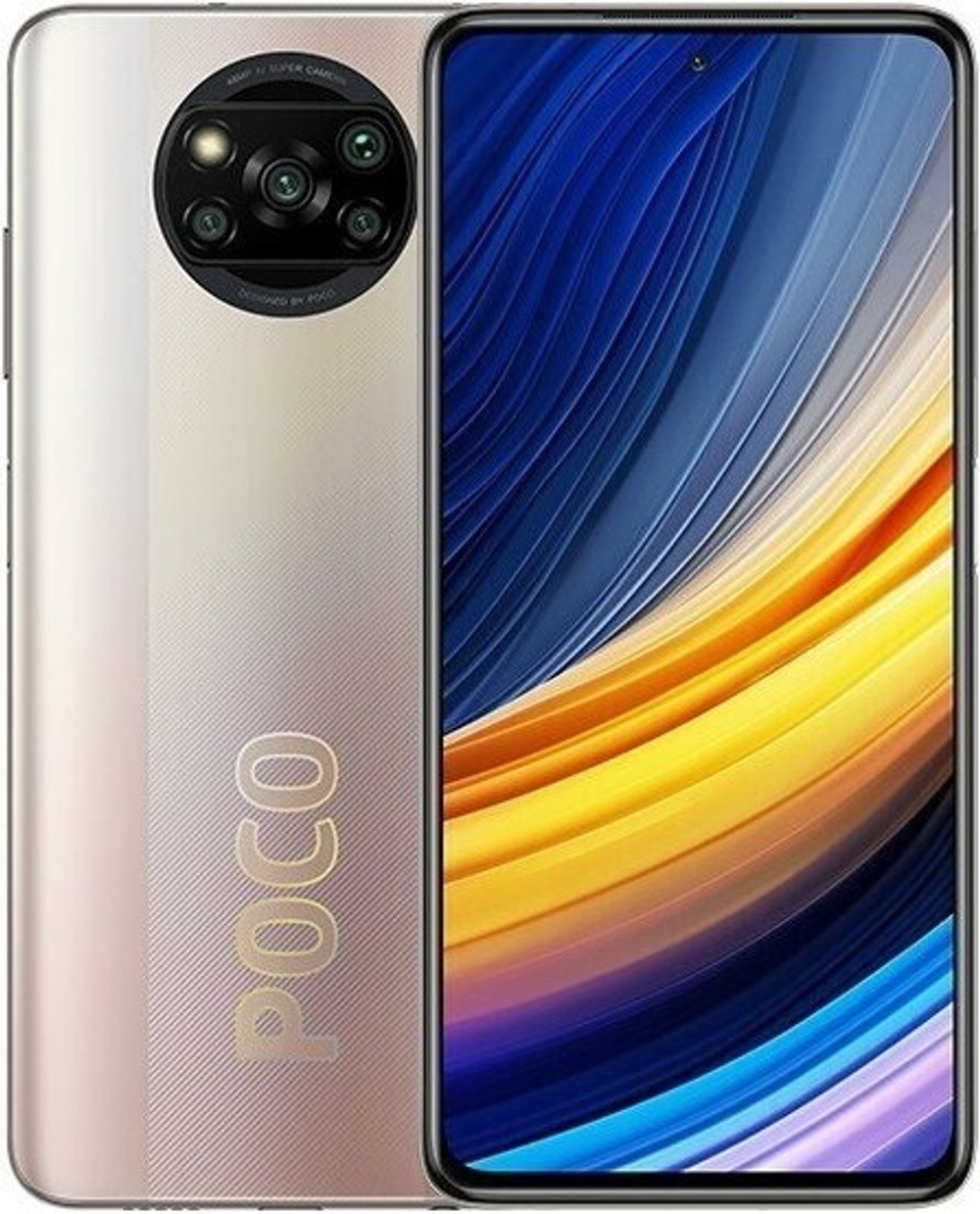 Смартфон Xiaomi Poco X3 Pro 6/128GB Metal Bronze