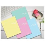 Тетрадь А5 48 л., ПЗБМ, скоба, клетка, Soft Touch, брайль 3D, "СофтКолорТач" (розовый), 028862