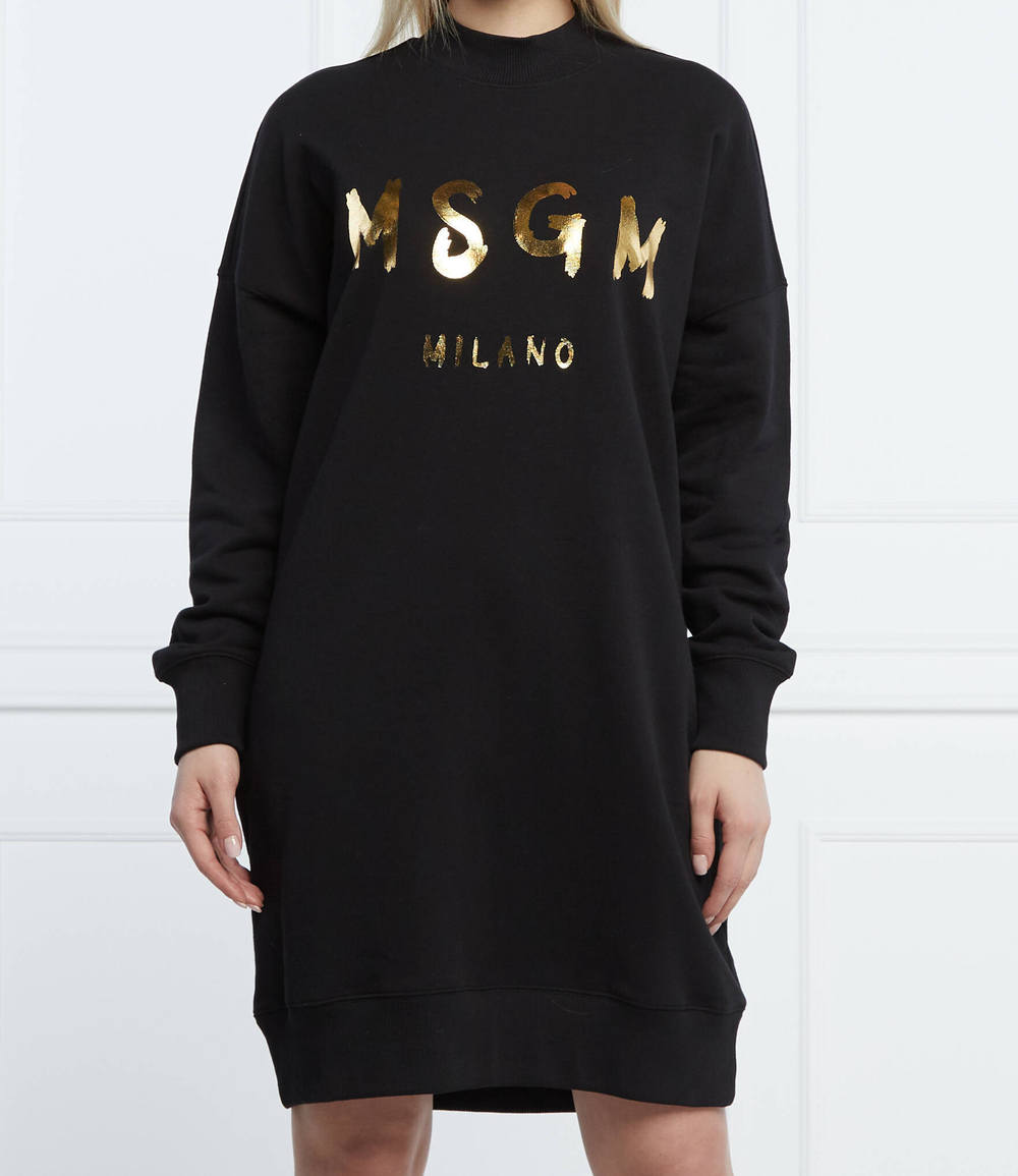 платье MSGM - черный(3241MDA511M 227299)